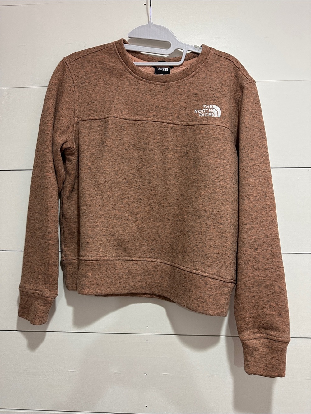 The North Face Size Small: Women's Pullover Sweatshirt - Heathered Rust